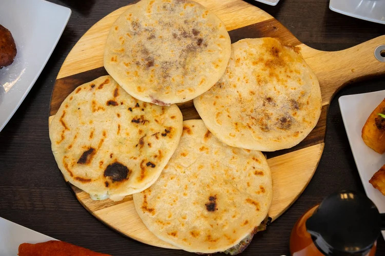 Dinner spread
